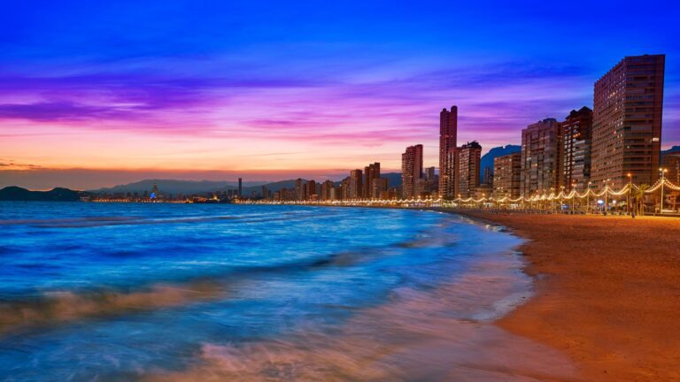 Benidorm en Navidad